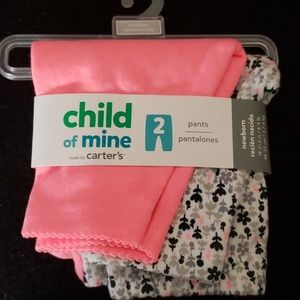 NWT Carter's Child of Mine leggings